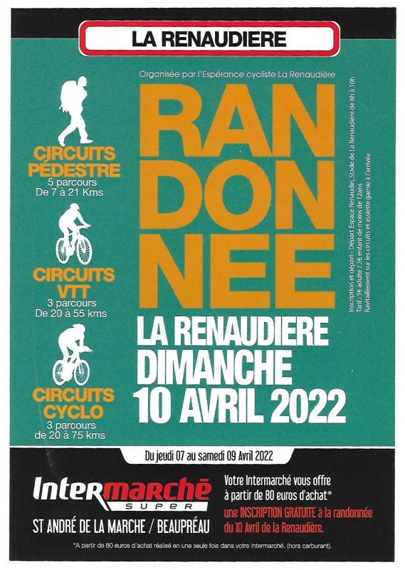 Flyer Randonn E Cyclo Vtt P Destre Le 10 4 2022 Ref 70650