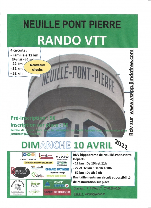 Flyer Rando Vtt Le 10 4 2022 Ref 70886