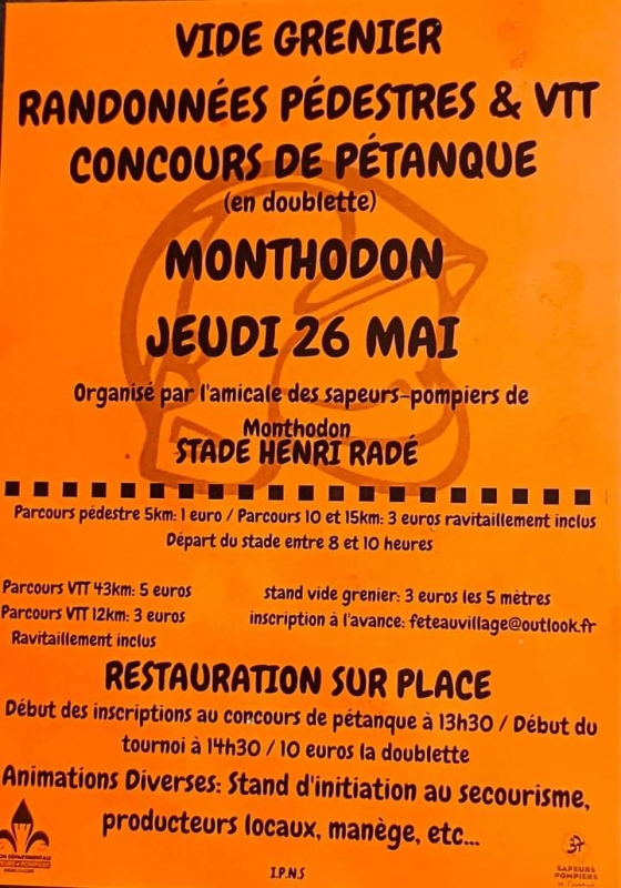 Flyer Randonn Es P Destre Et Vtt Le 26 5 2022 Ref 72751