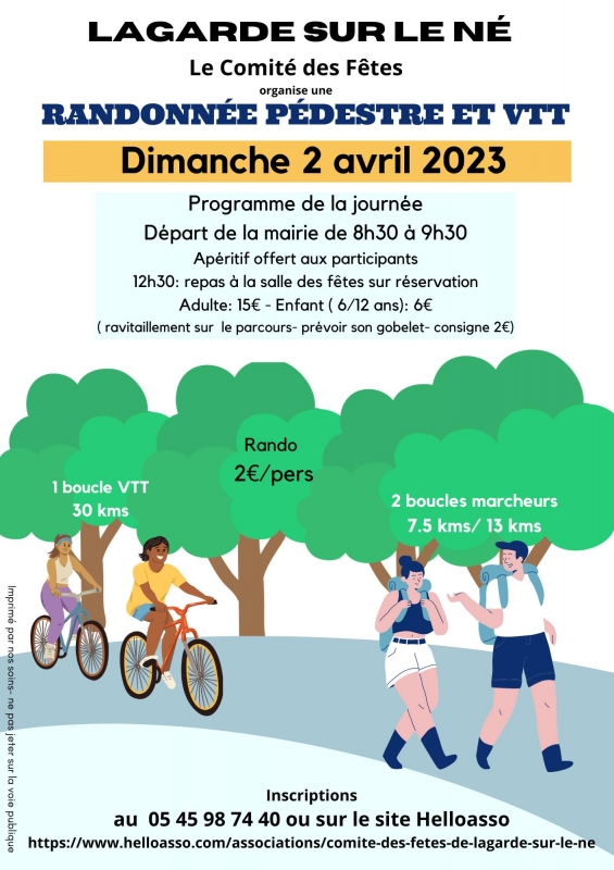 Flyer : Randonn-e-p-destre-et-vtt, Le 2/4/2023 (Ref. : 76649)